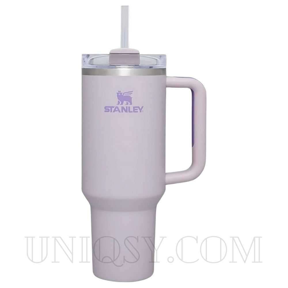 Pink Stanley 40 OZ Quencher Tumbler Cup